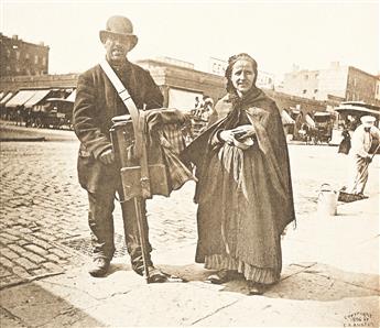 ALICE AUSTEN (1866-1952) Portfolio entitled Street Types of New York.